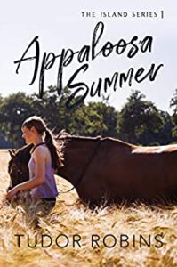 the cover to the book appaloosa Summer girl with a horse